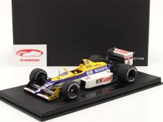 Riccardo Patrese Williams FW12C #6 3日 公式 1 WM 1989 1:18 GP Replicas
