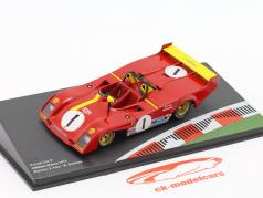Ferrari 312 P #1 勝者 1000km Monza 1973 Ickx, Redman 1:43 Altaya