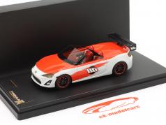 Scion FR-S Speedster Cartel Customs Concept 2012 #86 白色的 / 红色的 1:43 Premium X