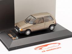 Fiat Uno Jaar 1983 lichtbruine 1:43 Premium X