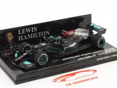 L. Hamilton Mercedes-AMG F1 W12 #44 vencedora Bahrein GP Fórmula 1 2021 1:43 Minichamps