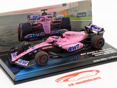 Fernando Alonso Alpine A522 #14 Bahrein GP Fórmula 1 2022 1:43 Minichamps