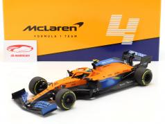 Lando Norris McLaren MCL35 #4 3e Oostenrijk GP formule 1 2020 1:18 Minichamps
