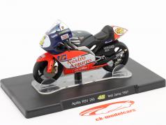 V. Rossi Aprilia RSV 250 #46 Test MotoGP Jerez Campeão mundial 1997 1:18 Altaya