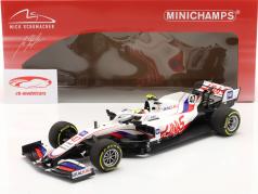 Mick Schumacher Haas VF-21 #47 Бахрейн GP формула 1 2021 1:18 Minichamps