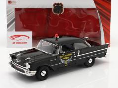 Chevrolet 150 Sedan Ohio State Highway Patrol 1957 黑色的 1:18 Highway61