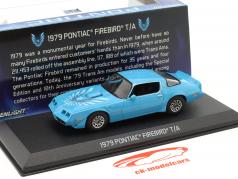 Pontiac Firebird Trans Am Año de construcción 1979 azul 1:43 Greenlight