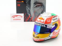 Sergio Perez #11 6-й Австрия GP формула 1 2021 шлем 1:2 Schuberth