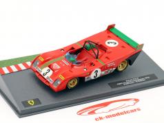 Ferrari 312 PB #3 优胜者 24h Spa 1972 Redman, Merzario 1:43 Altaya