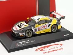 Porsche 911 GT3 R #99 7º 24h Spa 2019 ROWE Racing 1:43 Ixo