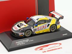 Porsche 911 GT3 R #998 2º 24h Spa 2019 ROWE Racing 1:43 Ixo
