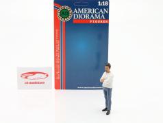 Car Meet series 3 figure #8 1:18 American Diorama