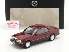 Mercedes-Benz 300 CE-24 Coupe (C124) Ano de construção 1988-1992 vermelho almandina 1:18 Norev