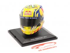 J. Alguersuari #19 Scuderia Toro Rosso formule 1 2011 casque 1:5 Spark Editions