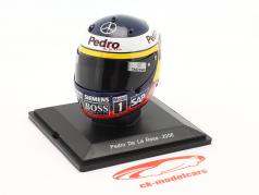 Pedro de la Rosa #4 Team McLaren Mercedes Fórmula 1 2006 capacete 1:5 Spark Editions
