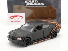 Dodge Charger 2006 Heist Car Fast & Furious estera negro 1:24 Jada Toys
