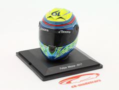 Felipe Massa #19 Williams Martini Racing Fórmula 1 2017 capacete 1:5 Spark Editions