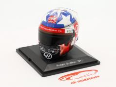 Romain Grosjean #8 Haas Formel 1 2017 Helm 1:5 Spark Editions