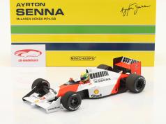Ayrton Senna McLaren MP4/5B #27 формула 1 Чемпион мира 1990 1:18 Minichamps