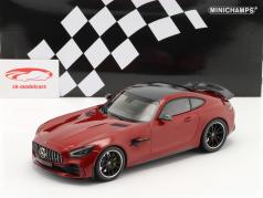 Mercedes-Benz AMG GT-R 建設年 2021 赤 メタリック 1:18 Minichamps