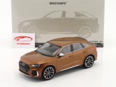 Audi RS Q3 Sportback 建设年份 2019 棕色的 金属的 1:18 Minichamps