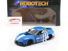 Toyota Supra MK5 电视剧 机器人技术 和 数字 Max Sterling 蓝色的 1:24 Jada Toys