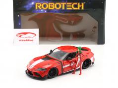 Toyota Supra MK5 电视剧 机器人技术 和 数字 Miriya Sterling 红色的 1:24 Jada Toys