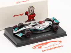 George Russell Mercedes-AMG F1 W13 #63 Fórmula 1 2022 1:64 Spark
