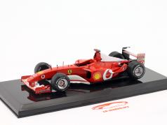M. Schumacher Ferrari F2002 #1 Fórmula 1 Campeão mundial 2002 1:24 Premium Collectibles