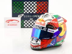Sergio Perez Red Bull Racing #11 3rd Mexico GP formula 1 2022 1:2 Schuberth