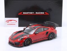 Porsche 911 (991.2) GT2 RS MR Manthey Racing rodada recorde 1:18 Minichamps