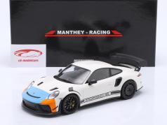 Porsche 911 (991.2) GT3 RS MR Manthey Racing 白 1:18 Minichamps