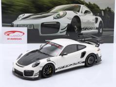 Porsche 911 (991.2) GT2 RS MR Manthey Racing 白 / 黒 1:18 Minichamps