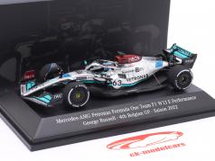 George Russell Mercedes-AMG F1 W13 #63 4º Belga GP Fórmula 1 2022 1:43 Spark
