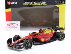 Charles Leclerc Ferrari F1-75 #16 2º italiano GP Fórmula 1 2022 1:18 Bburago