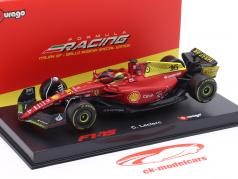 Charles Leclerc Ferrari F1-75 #16 2º italiano GP Fórmula 1 2022 1:43 Bburago