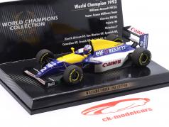 A. Prost Williams FW15C Dirty Version #2 formule 1 Wereldkampioen 1993 1:43 Minichamps