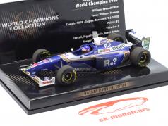 J. Villeneuve Williams FW19 Dirty Version #3 方式 1 世界チャンピオン 1997 1:43 Minichamps