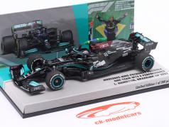 L. Hamilton Mercedes-AMG F1 W12 #44 优胜者 巴西 GP 公式 1 2021 1:43 Minichamps