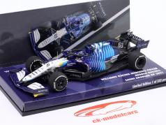 George Russell Williams FW43B #63 saudita Arábia GP Fórmula 1 2021 1:43 Minichamps