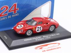 Ferrari 250 LM #21 勝者 24h LeMans 1965 Rindt, Gregory, Hugus 1:43 Ixo