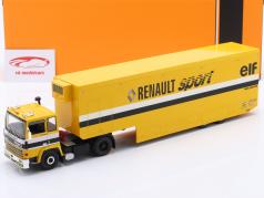 Berliet TR350 racertransporter formel 1 Renault Sport 1:43 Ixo