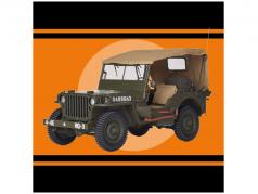 Jeep Willys US 4x4 キット 1:8 Ixo