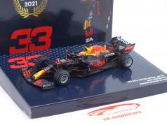 M. Verstappen Red Bull Racing RB16B #33 优胜者 Spa 公式 1 世界冠军 2021 1:43 Minichamps