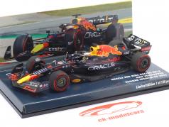 M. Verstappen Red Bull RB18 #1 gagnant Espagne GP formule 1 Champion du monde 2022 1:43 Minichamps
