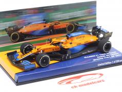 D. Ricciardo McLaren MCL35M #3 ganador Italia GP fórmula 1 2021 1:43 Minichamps