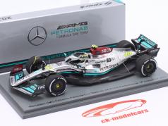 L. Hamilton Mercedes-AMG F1 W13 #44 2e Frans GP formule 1 2022 1:43 Spark