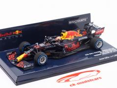 M. Verstappen Red Bull Racing RB16B #33 ganhador Spa Fórmula 1 Campeão mundial 2021 1:43 Minichamps