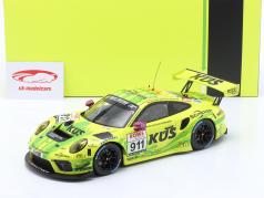 Porsche 911 GT3 R #911 勝者 NLS 1 Nürburgring 2022 Manthey Grello 1:18 Ixo