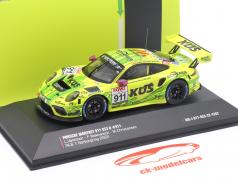Porsche 911 GT3 R #911 勝者 NLS 1 Nürburgring 2022 Manthey Grello 1:43 Ixo